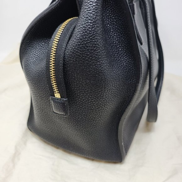 Salvatore Ferragamo Black Leather Satchel - Picture 15 of 15